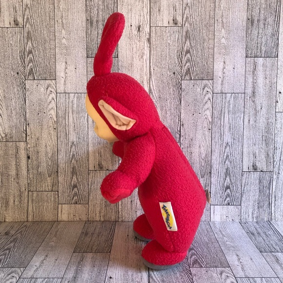 Playskool - Vintage 1998 Teletubbies 15" Talking Po Plush Doll (Works) - Picture 5 of 16